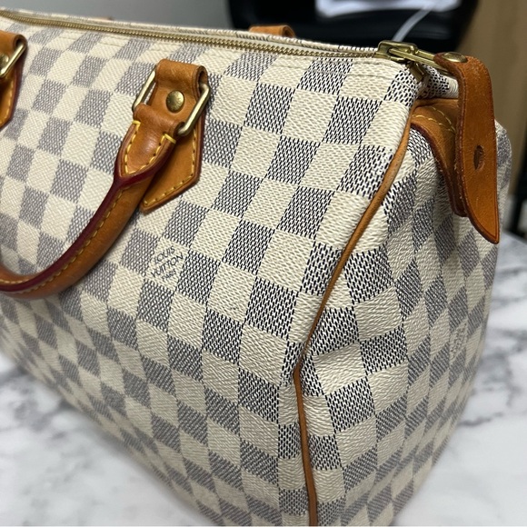 Vintage Louis Vuitton | Damier Azur Speedy 30 Boston Bag - Picture 16 of 16